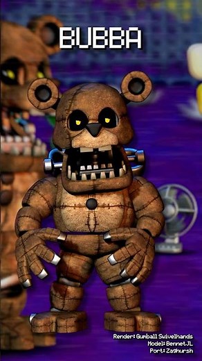 All Bosses in FNaF World #fnaf #fnafworld