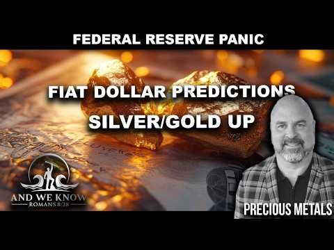 4.18.26: FED Reserve PANIC, Money FLOW to Natural Resources, Gold/Silver huge investment! PRAY!