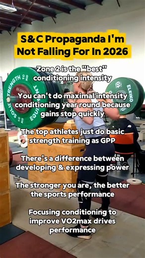 James | Sweet Science of Fighting | It's almost 2026 (well it is 2026 for my Kiwi bros) These are some of the S&C propaganda I'm not falling for that you're probably seeing... | Instagram