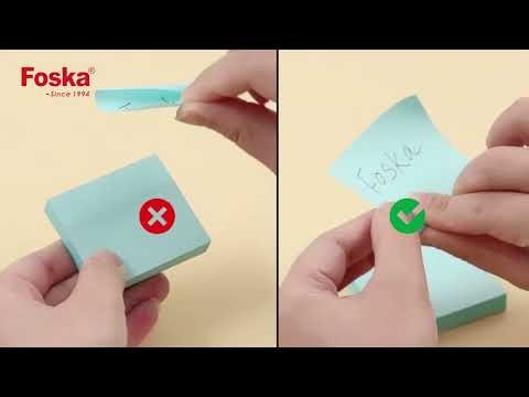 Foska Colorful High Quality Sticky Notes Set G5103