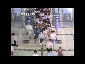 懐かCM １９９３年 ６月 ロビンソン百貨店 春日部店・宇都宮店 Robinson’ｓ