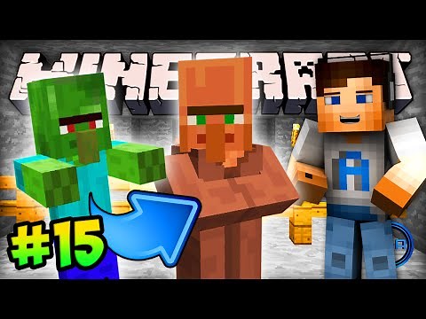 MINECRAFT (How To Minecraft) - w/ Ali-A #15 - "ZOMBIE VILLAGER"