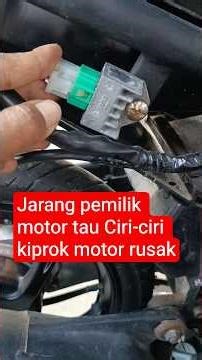 Signs that the motorcycle rectifier is damaged #shorts