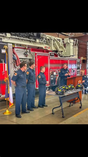 🚒 A Big Night at North View Fire District Last night, we had the honor of swearing in three new members to our team: Preston Kammeyer, Logan LeMoine, and Sean Stephens. We are excited to officially welcome them into the North View family. We also held a badge-pinning ceremony for three firefighters who successfully completed their probationary period. Congratulations to Ray Field, Josh Rossi, and York Ash for their hard work, dedication, and commitment to service. To cap off the evening, we con