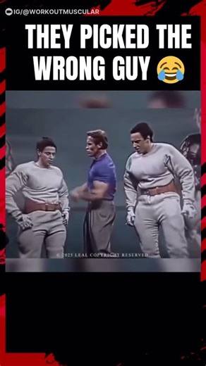 Messing with Arnold You’re guaranteed to lose every time! #arnoldschwarzenegger #bodybuilder #gym
