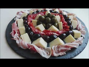 How to Make a Simple Italian Cold Cuts Appetizer platter
