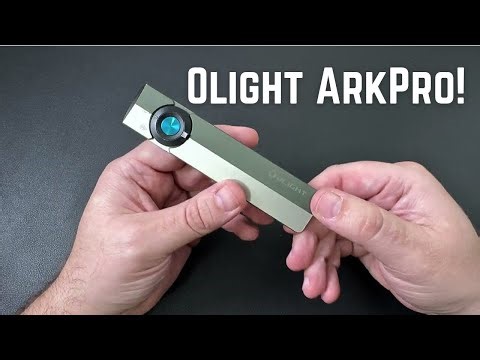 The New Olight ArkPro Review! A Great Option For EDC Or Work.
