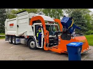New LRS/Premier Truck Rental Mack LR Heil Sierra Curotto Can Garbage Truck