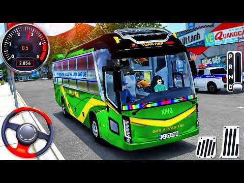 Coach Bus Simulator Vietnam Driver 3D - Real Coach Bus Driving in City - Android GamePlay #6