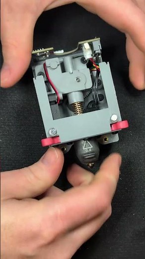 How to install and remove the nozzle from the Flashforge AD5M in 30 seconds. #3dprinter #3dprinting