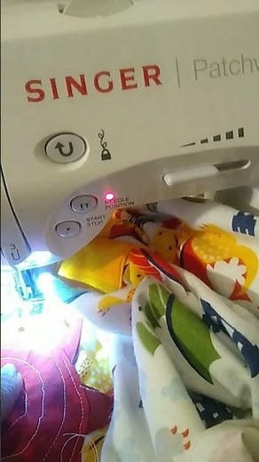 Oh the Joy of Speed Control & Needle positioning.🥰 Singer Patchwork