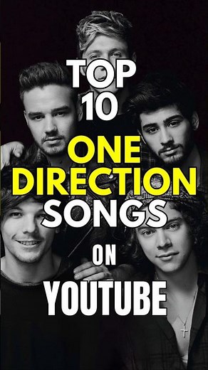 Top 10 One Direction Songs on YouTube | ‪@CINEVISE‬ #onedirection