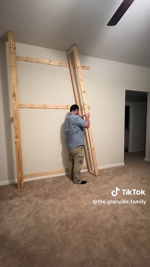 Diy entertainment center! #fireplace #entertainmentcenter #diy #diyproject #shiplap #woodworking #powertools #fyp #newhome #homedesign #homedecor #homeimprovement