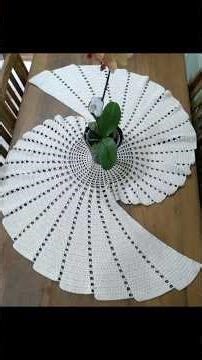 Very Cute crochet Table Runners #crochetcrosai #knittingandcrochet