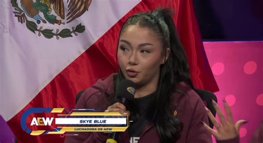 Skye Blue speaking ahead of the Grand Prix for CMLL | Skye Blue News