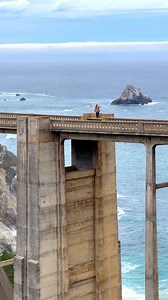 This stretch of Highway 1 in Big Sur never gets old — but the real moment is when Bixby Creek Bridge comes into view. 🌉 It’s one of the most photographed bridges in California, and seeing it in person feels unreal every single time. There is even a large cement bench in the center of the bridge that offer spectacular views (for those who are not afraid of heights!) Would you stop here on a road trip — or keep driving? Comment “Big Sur” for my top Big Sur stop recommendations. #BigSur #BixbyCree