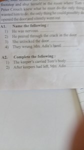 footstep and shut herself in the noom where Tom Peter Crouch kn... | Filo