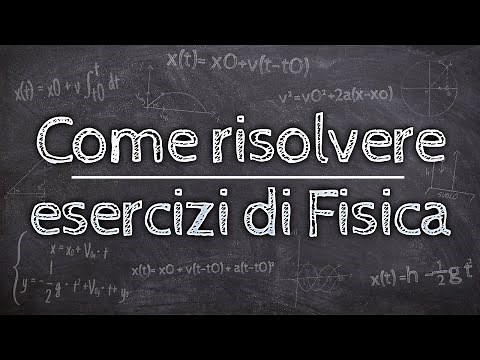 COME RISOLVERE ESERCIZI di FISICA | Fisica 1
