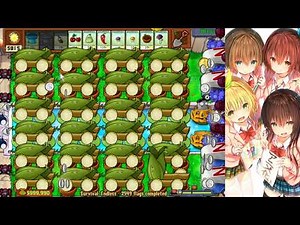 Plants vs. Zombies - Survival Endless (Pool) 24 Cob Cannon Strategy