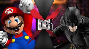Mario vs Batman Crisscross Crash: The Final Showdown Between Heroes and Villains!