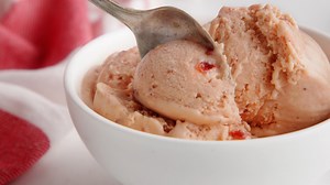 The best homemade strawberry ice cream recipe you’ll ever taste! Get the recipe: https://bit.ly/3kftFpa | Simply Recipes