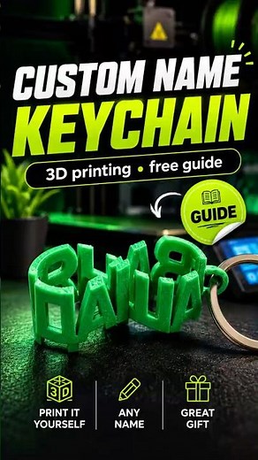 Custom name keychain guide