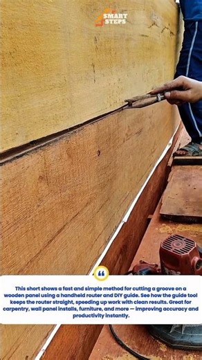 Smart Routing Method for Long Wood Panels (USA DIY)