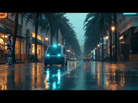 Cybernetic Future Ambience for Focus & Inspiration | Human–Machine World