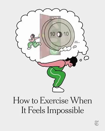 5.5K views · 69 reactions | It can be hard to build an exercise habit. We asked exercise science and psychology experts’ advice for conquering common reasons people struggle to workout. https://nyti.ms/48Sszqi | The New York Times | Facebook