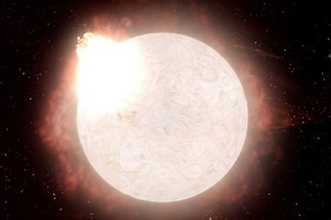 Dramatic star death and supernova explosion observed for the first time