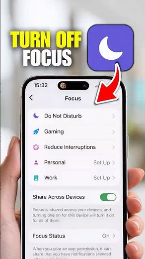 How To Turn Off Focus Mode On iPhone (Quick Guide)
