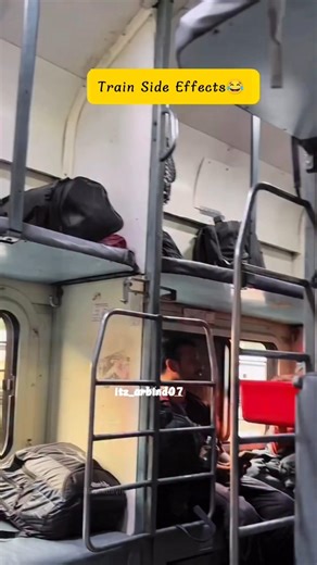 train side effects 😅 wait for end 😂#comedyshorts #funny #viral #telugucomedy #funniestvideo #arbind