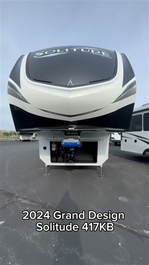 Follow along as Kayleen walks you through our Solitude 417KB! What is your favorite feature of this Solitude floorplan? #gdrv4life #granddesignrv #solitude #rvfloorplan #rvlife #fifthwheel | Grand Design RV