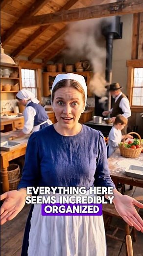 😲 What Amish Women Do All Day 🌾✨