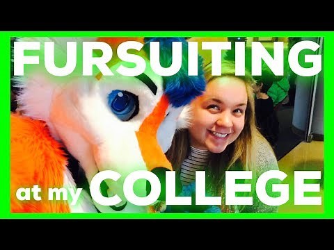 FURSUITING to my COLLEGE CLASSES!?