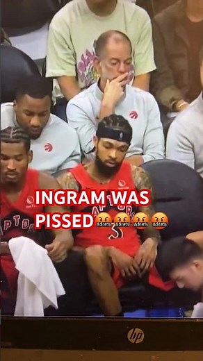 Brandon Ingram's FRUSTRATION on the Bench Says It All