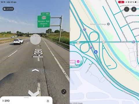 NY Street View - Visiting All Streets in Rochester (Part 1)