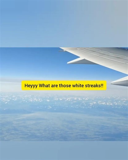 The Mystery "White Smoke" Outside Your flight Window ✈️. #plane #sciencefacts #flight