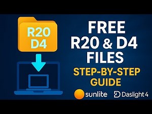 HOW TO DOWNLOAD R20 FILES AND D4 FILES FOR FREE
