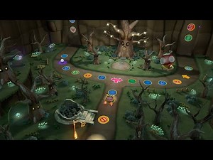 Mario Party 10 Mario Party #327 Yoshi vs Wario vs Toadette vs Toad Haunted Trail Master Difficulty