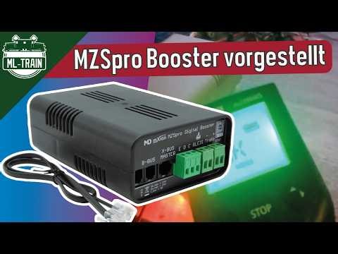 MZSpro 8A Booster: Maximum power for z21, Massoth, Piko & Co.