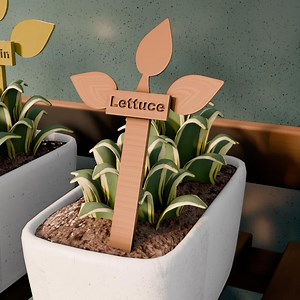 3D Printable Plant Name Tags – Digital File Bundle for Gardeners (30 Pack) - Etsy