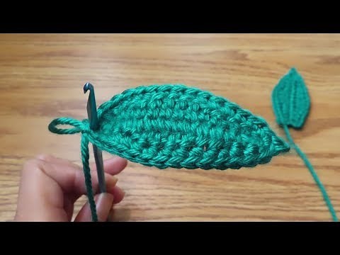 Crochet a Leaf easy & quick