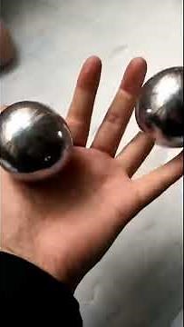 How to play Chinese meditation health baoding balls in right way