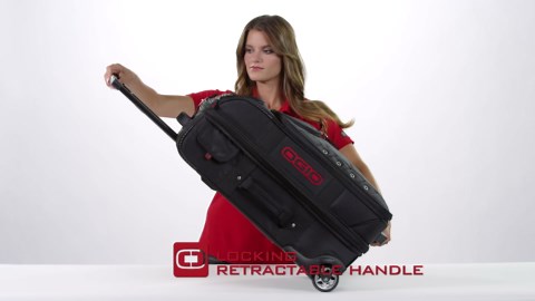 Ogio Canberra 26" Travel Bag (Black/Silver) 413006