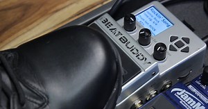 Beatbuddy gives you hands-free control of the beat