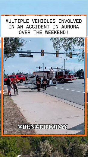 Big wreck in Aurora 🚨 Multiple cars tangled up in a crash off Mississippi over the weekend 👀 Follow @denvertoday_ for more Denver content! #denver #denvercolorado #720 #303 #aurora #dnvr #dnvrcolorado #auroracolorado #colorado #downtowndenver | Denver Today