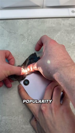 strong flash on phones