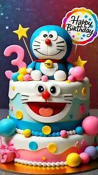 Doraemon birthday cake ideas 💡