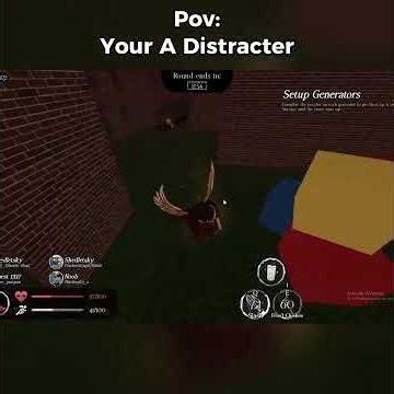 Distracting be like l Forsaken l Roblox